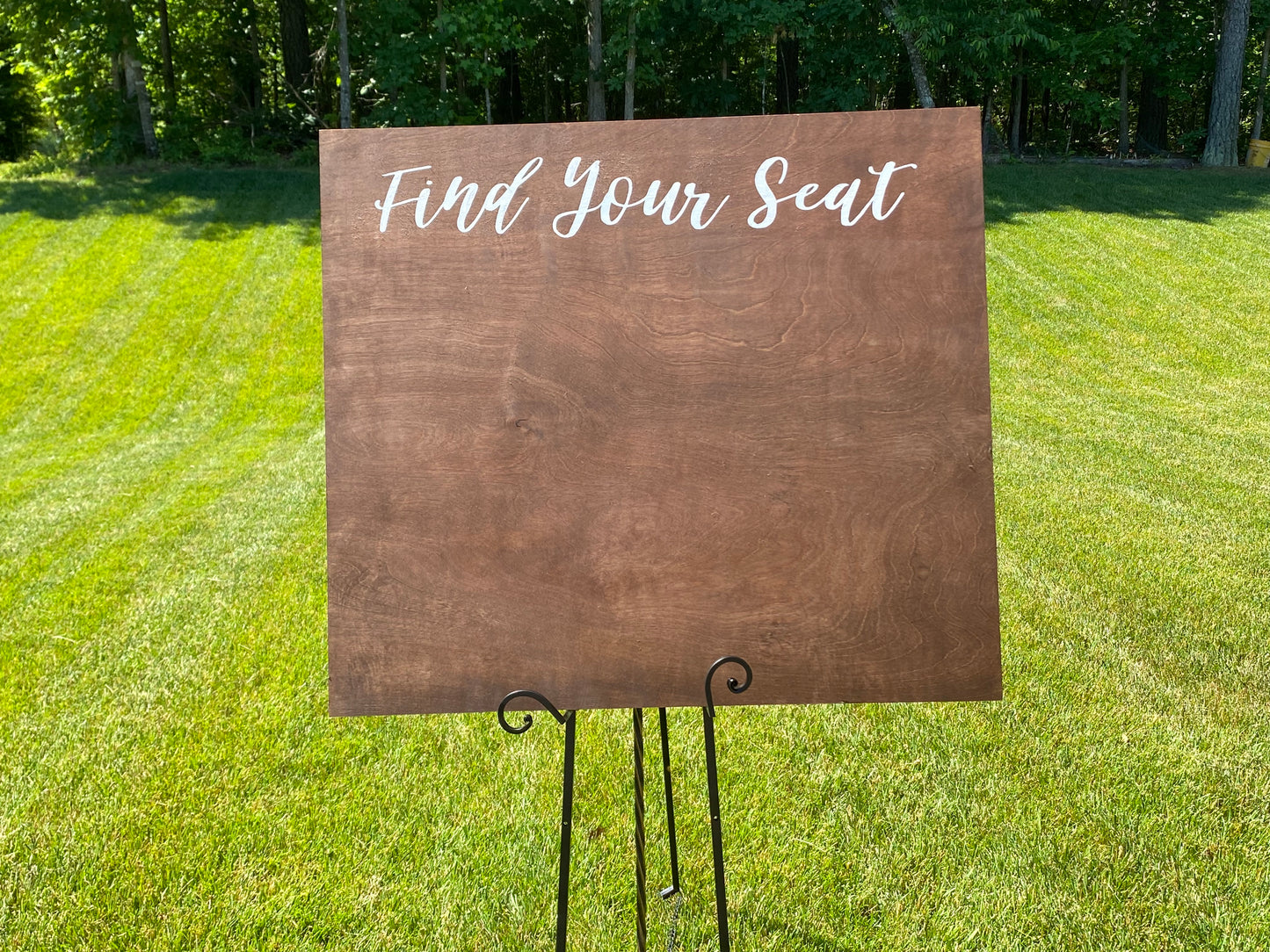 Find Your Seat Signs | Wedding | Anniversary | Birthday