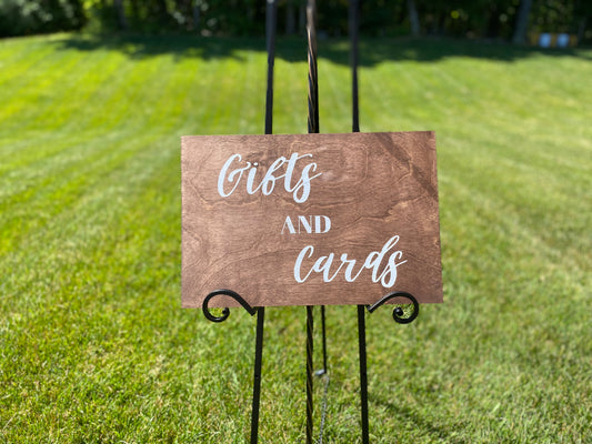 Gifts and Cards Signs | Wedding | Anniversary | Birthday