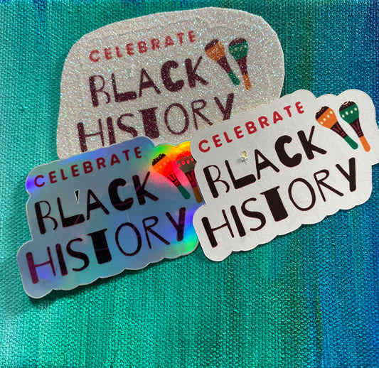 Celebrate Black History Maracas  - Digital Item