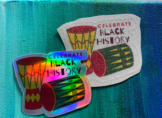 Celebrate Black History Drums  - Digital Item